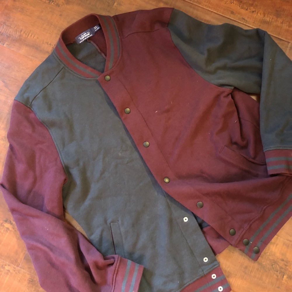 Topman baseball sweater XL